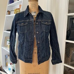 GAP Limited Edition Striped Denim Jacket